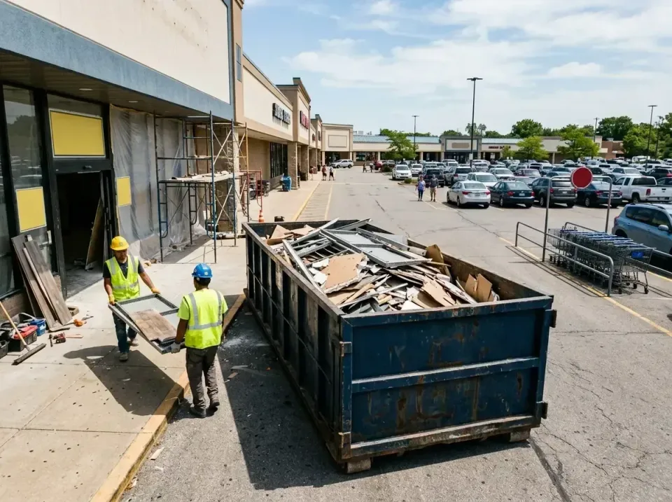 retail-store-renovation-debris-003 — frequently asked questions, Roll-off Dumpster Rentals in Covington, TN